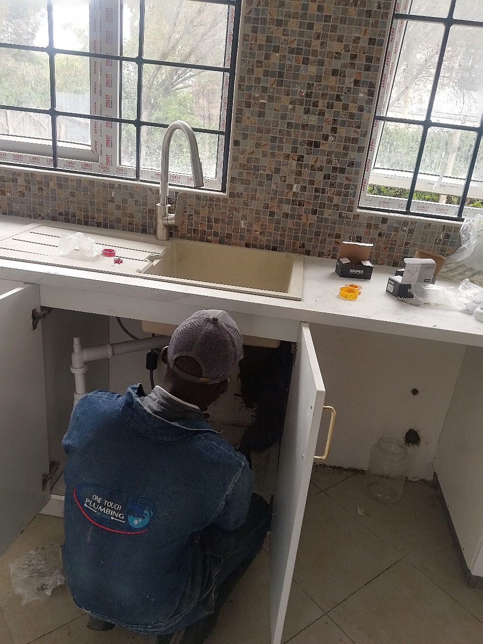 Kitchen sink installation Athi River Kenya